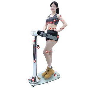 Elektrikli kapalı egzersiz ekipmanları bel zayıflama yağ temizleme makinesi salınan titreşim sallayarak spor masaj çelik - Product Image 6