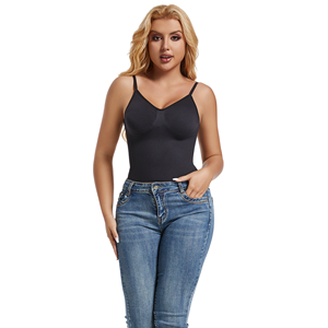 Moda tendencia mujer Shapewear camisola medias correas ajustables sin costuras Shapewear 3XL tamaño personalizable al por mayor mono - Product Image 4