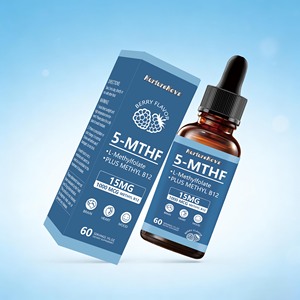 60ml <span class=keywords><strong>5</strong></span>-MTHFドロップス栄養補助食品の越境輸出、工場直販サポート、OEM対応 - Product Image 1