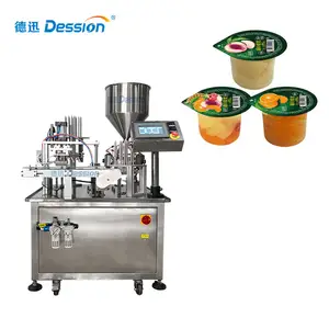 Automatic Pudding Cup Filling Machine Fully Auto Cup Filling Machine