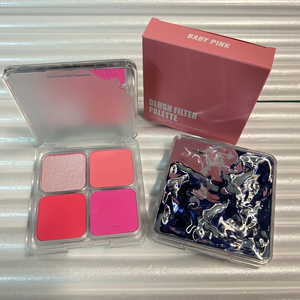 Paleta de 4 Colores de Rubores Mate Ultra Pigmentados + Rubores de Alto Brillo en Fórmula Ligera Hu - Product Image 6