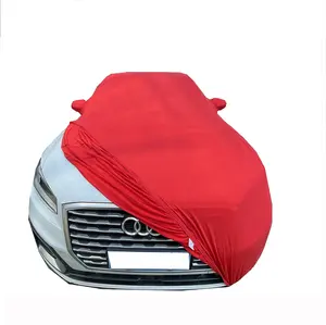 Customized Logo Premium Quality Breathable Super Stretch Indoor Car Cover For AUDI Q2