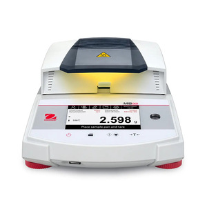 OHAUS MB92 & MB120 <b>Moisture</b> Analyzer, Touchscreen %<b>Moisture</b>/%Solids/%Regain, Carbon Fiber or Heating - Product Image 2