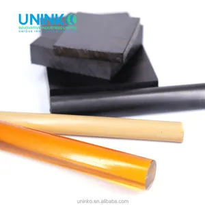 Uninko pvdf tấm/que/Ống tùy chỉnh kích thước và màu sắc que tốt UV và thời tiết kháng 1012/0001 polyvinylidene Fluoride