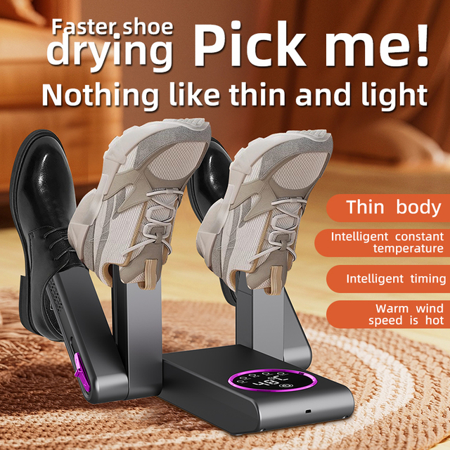Shoe Dryer Household Electric Deodorizer With Heat Device Foot Warmer Heater Dry Use Telescopic Boots Shoes Dryer Machine