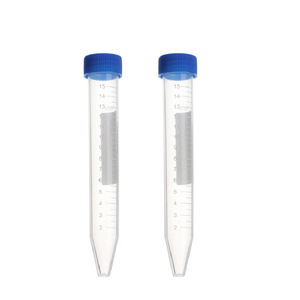 Seeking Excellence <b>Plastic</b> Screw Top Centrifuge <b>Tubes</b> 15Ml Round Bottom Pointed Bottom EP <b>Tubes</b> PCR <b>Tubes</b> - Product Image 1