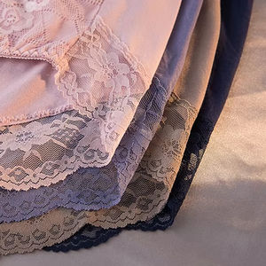 Oferta: Bragas <span class=keywords><strong>de</strong></span> Encaje para <span class=keywords><strong>Mujer</strong></span>, <span class=keywords><strong>de</strong></span> Seda Helada, sin Costuras, Sexy, <span class=keywords><strong>de</strong></span> Una Pieza, Cintura Media - Product Image 5