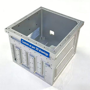 Boîtier en aluminium moulé sous pression, noir, avec revêtement en poudre, personnalisé CNC, pour pédale de guitare, boîte à pédale, boîtier électronique, boîte de projet électrique - Product Image 2