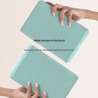 Brique de yoga haute densité pour femmes, aides à la pratique pour adultes, danse pour enfants, studio de yoga, EVA spécial