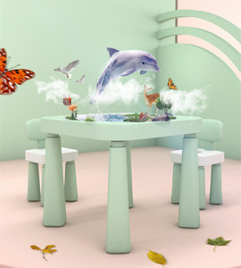 Purorigin China, Venta caliente 2020 nuevo diseño AR interacción niños mesa de estudio de bloques de construcción de - Product Image 2