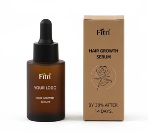 Sérum de croissance capillaire à base de plantes OEM, traitement anti-chute, favorise la repousse des cheveux, nourrissant, hommes femmes, romarin biologique, formule 2 en 1 - Product Image 1