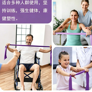 Bande de Résistance Élastique TPE Slitt pour Fitness, Entraînement de Force, Yoga et Étirements – Différents Niveaux de Résistance - Product Image 4