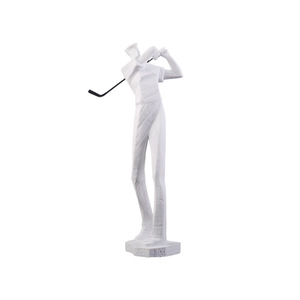 Scultura Astratta Moderna Minimalista in Resina a Forma di Golfista, Ornamento Artistico per <span class=keywords><strong>Arredamento</strong></span> <span class=keywords><strong>Casa</strong></span> e Ufficio - Product Image 6