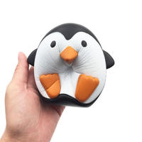 Nouveauté en promotion : Squishies Pingouin Kawaii, animaux moelleux à remontée lente, jouets anti-stress à presser