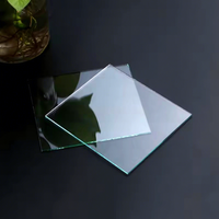 Panneau décoratif en verre flotté transparent massif de 1,5 mm, 1,8 mm, 2 mm d'épaisseur pour cadre photo, vente en gros directe d'usine, découpe personnalisée