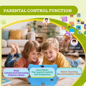 Bán Chạy Nhất 7-Inch Trẻ Em Tablet PC Quad Core 2GB Bộ Nhớ Di Động HD Nhiều Ứng Dụng Màu Sắc Tươi Sáng Cho Giáng Sinh Đen <span class=keywords><strong>Friday</strong></span> - Product Image 4