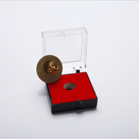 Divers de taille épinglette boîte insigne boîte de rangement médaille vitrine