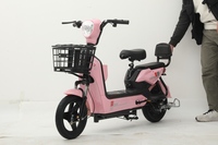 Trottinettes électriques 350W 500W 3 vitesses, pneus de 14 pouces, frein à tambour, batterie au plomb-acide 48V 12A 20A, JY, stock important