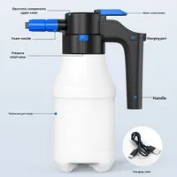 Pulvérisateur Mousse Électrique OEM/ODM pour Lavage de Voiture, Canon à Mousse Multifonctionnel Électrique de 1,5 L pour Nettoyage Automobile