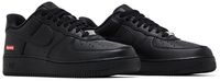 Chaussures de basketball décontractées unisexes For For Low Black Box Logo, tige en cuir véritable, fermeture à lacets, semelle intermédiaire en EVA, toutes tailles