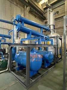 Usine de distillation de pétrole de pyrolyse en diesel pour l'huile moteur usagée, type <span class=keywords><strong>catalyseur</strong></span> solide - Product Image 5