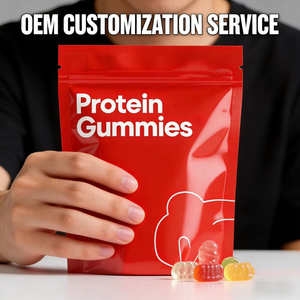 Bonbons Gélifiés Protéinés Personnalisés OEM pour Adultes – Complément Nutritionnel, Bonbons Mous, Gel Protéiné Pré-Entraînement, Gestion de l'Énergie - Product Image 3