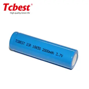 3.7V 2600mAh 2000mAh 3C li יון ליתיום 18650 ליתיום נטענת סוללה סלולרי עבור פלאש אור