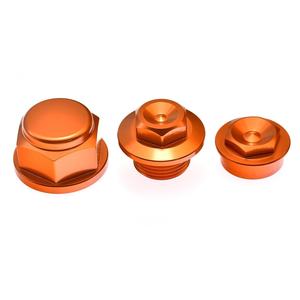 Pernos y Tuercas de Eje de Rueda Delantera y Trasera de Aluminio para Motocicleta, Aptos para Modificación de Accesorios KTM/Husqvarna - Product Image 2