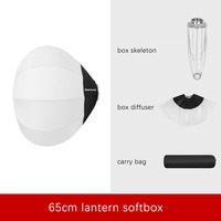 Vente en gros usine : Boîte à lumière pliable 65 cm, Softbox portable en forme de globe, diffuseur doux pour photographie et vidéo, monture Bowens