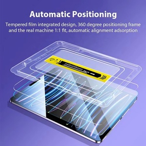 Película Protectora de Pantalla de Vidrio Templado Transparente HD Antihuellas y Antipolvo de Fácil Instalación para iPad Pro <span class=keywords><strong>13</strong></span> 11 10.ª Generación 10.9 8.3 Pulgadas - Product Image 5