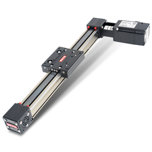 QRXQ RXP30 Guide <span class=keywords><strong>Lienar</strong></span> de courroie avec servomoteur 100w Positionnement de précision Cadre en alliage d'aluminium de qualité industrielle Guide linéaire CNC - Product Image 1