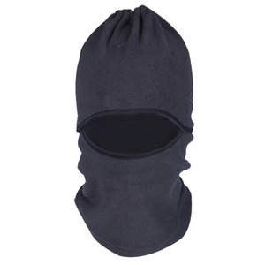 Masque facial en polaire chaud, taille unique, noir et gris foncé, pour hommes, protection pour le cyclisme, utilisation en extérieur en hiver - Product Image 4