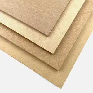 18mm 4x8 MDF with Melamine Film Sheet Melamine Laminated MDF Board for Furniture and Kitchen Cabinet