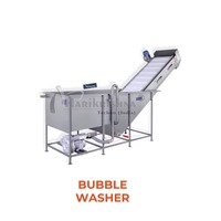 Máquina de Lavado por Burbujas de Diseño Único para Frutas, Verduras y Vegetales de Hoja Verde, Máquina de Limpieza por Burbujas para Procesamiento de Alimentos, Exportación a Granel