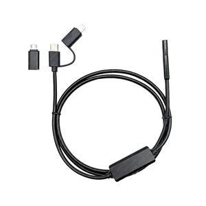 Aichie 1M USB Endoscope Caméra 5.5mm LED-HD Inspection Câble étanche pour la maison Pipeline Automobile Moteur - Product Image 1