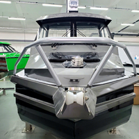 Bateau de pêche à moteur à vendre, petit bateau à cabine, aluminium soudé, Ethancraft 6m, yacht sportif, bateaux hors-bord