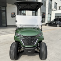 Voiturette de golf 2 places à batterie lithium, fabrication OEM, prix usine, véhicule d'hôtel et d'aéroport personnalisable, garantie à vie, recherche de distributeur