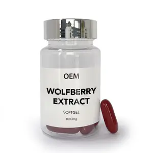 OEM Private Label Wolfberry Extract Softgel best quality ginseng Rehmannia extract capsule