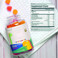 Gummies multivitaminées délicieuses Protic pour enfants, formule OEM/ODM, soutien quotidien, avec vitamines B1, B12, C, D3