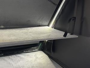 Tente de toit en aluminium pour <span class=keywords><strong>camping</strong></span>, tente de toit rigide pour voiture, pour les voyages en famille en voiture - Product Image 6