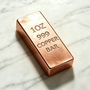 Barre de cuivre pur 999 de 1 once pour l'investissement et la collection - Product Image 3