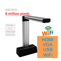Caméra de document Scanner de caméra WiFi portable OEM de haute qualité Visualiseur multi-interfaces pour la numérisation de livre Document