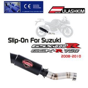 Tuyau d'Échappement pour Moto Suzuki GSXR600 Gsxr700 Gsxr750 K7 <span class=keywords><strong>GSX</strong></span> <span class=keywords><strong>R</strong></span> <span class=keywords><strong>700</strong></span> 750 600 GSXR 600 750 2008 -2010 Échappement - Product Image 2