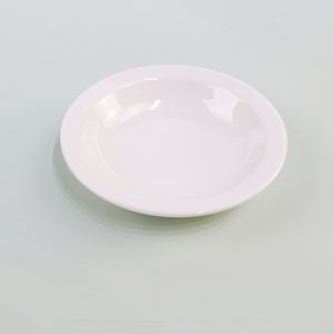 <span class=keywords><strong>Plat</strong></span> à large bord en mélamine en plastique imprimé personnalisé pour les desserts crème glacée céréales autres aliments-lavable au lave-vaisselle de qualité alimentaire - Product Image 1