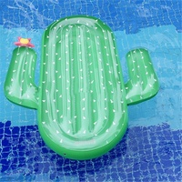 Matelas Gonflable Cactus Pastèque pour Adultes, Radeau Flottant de Plage en PVC de Haute Qualité et Durable