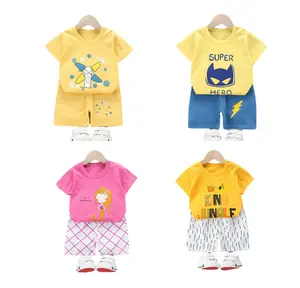 Cheap China Summer Comfortable Clothes Clothing Set Bulk Wholesale Kids Clothing Boys