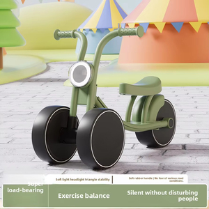 Scooter de tres ruedas para interiores y exteriores para niños, coche de juguete de equilibrio para bebés, triciclos de Pedal para niños pequeños producidos - Product Image 4