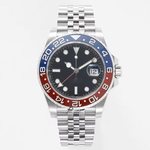 Montres mécaniques pour hommes de haute qualité, calendrier perpétuel, réserve de marche, aiguille, acier inoxydable, résistance à l'eau 30 bar. Vente en gros - Product Image 1