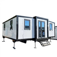 Maison Portable de Luxe 20Ft 40Ft Conteneur Extensible Préfabriqué 2 3 4 5 Chambres Hôtel Mobile Préfabriqué Casa à Vendre