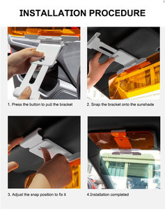 Extensor de Visera para Auto 2 en 1, Polarizado para Día y Noche, Antideslumbrante, Protege Contra el Resplandor y los Rayos UV - Product Image 5